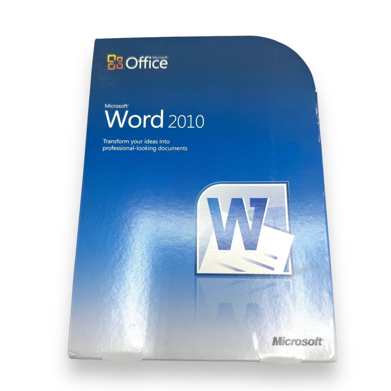 Microsoft MS Office Word 2010 Licensed for PCs Full English Retail Version