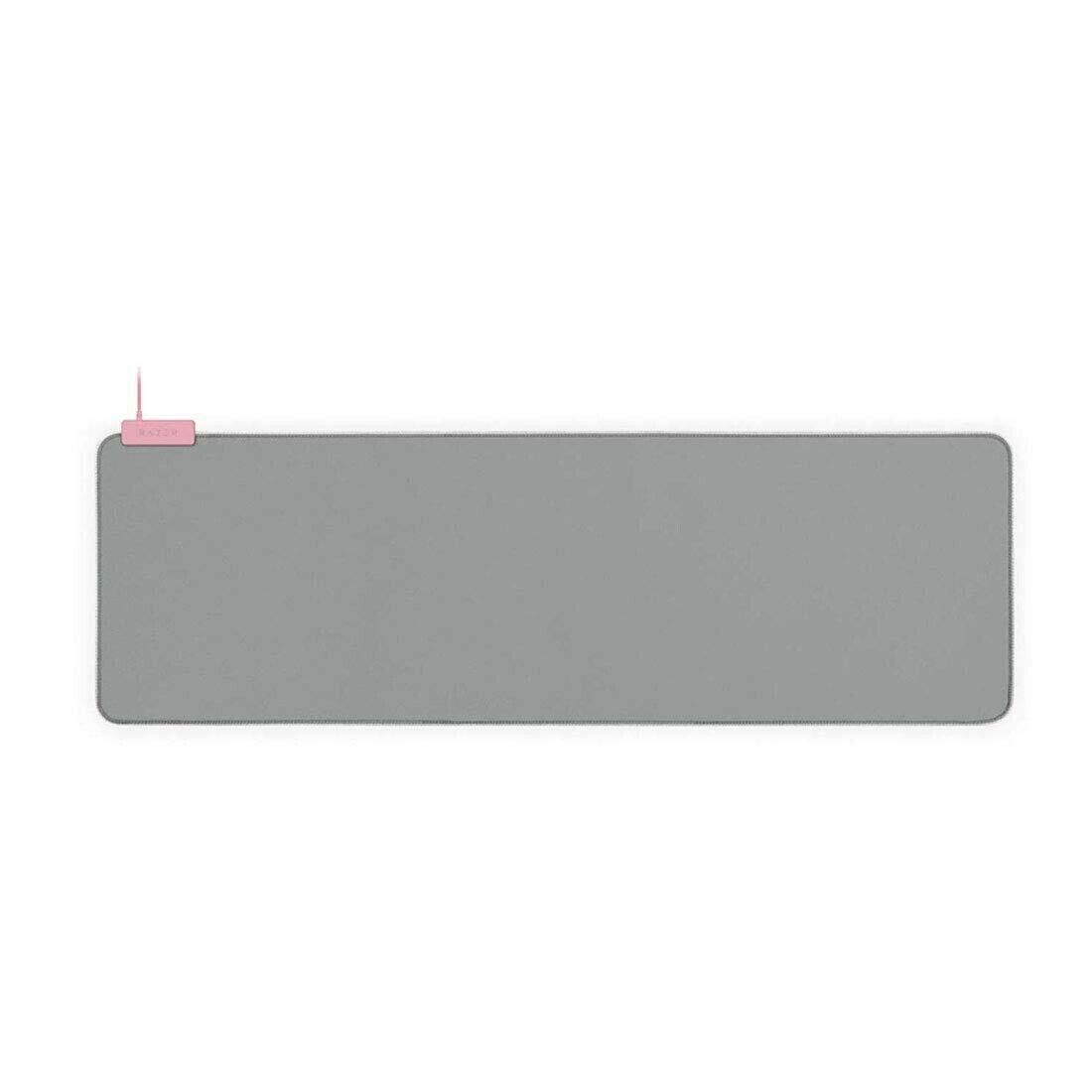 Razer - Goliathus Extended Chroma Gaming Mouse Pad w/RGB Lighting - Quartz Pink
