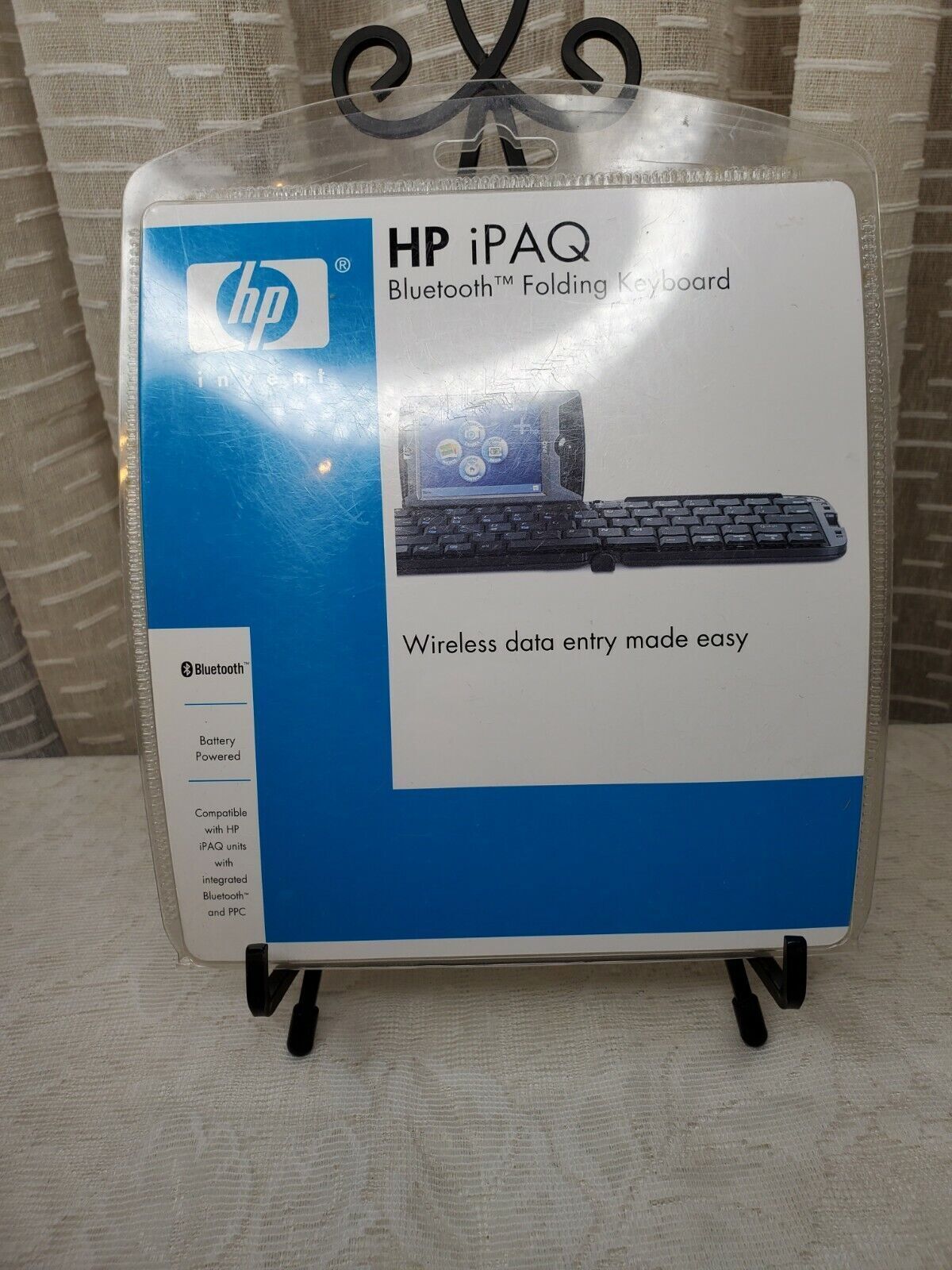 HP iPAQ Folding Keyboard Bluetooth Battery Operated 