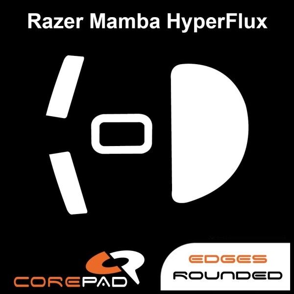 Corepad Skatez Razer Mamba HyperFlux Replacement Mouse Feet Hyperglides Teflon