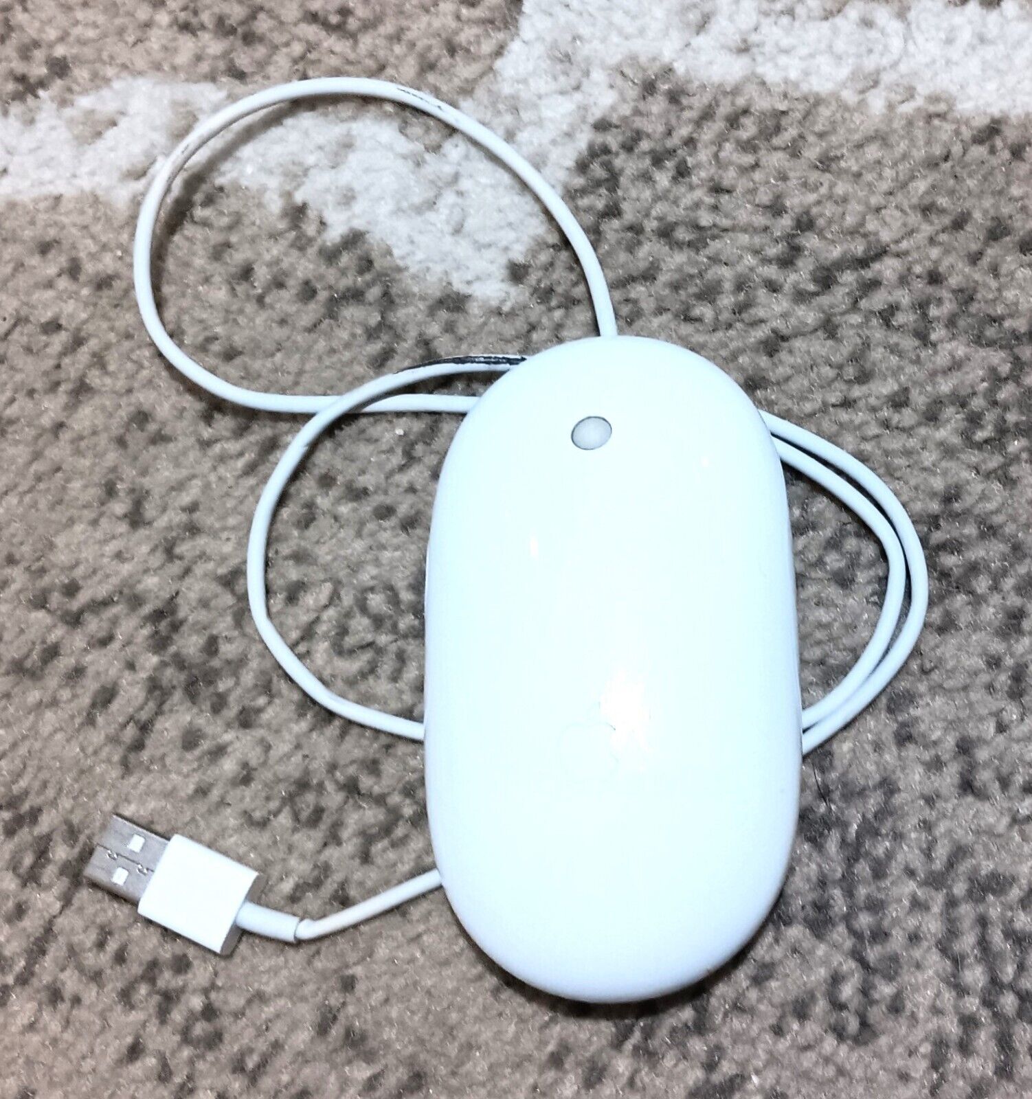 Vintage Apple Mighty Mouse AA1152 Wired USB