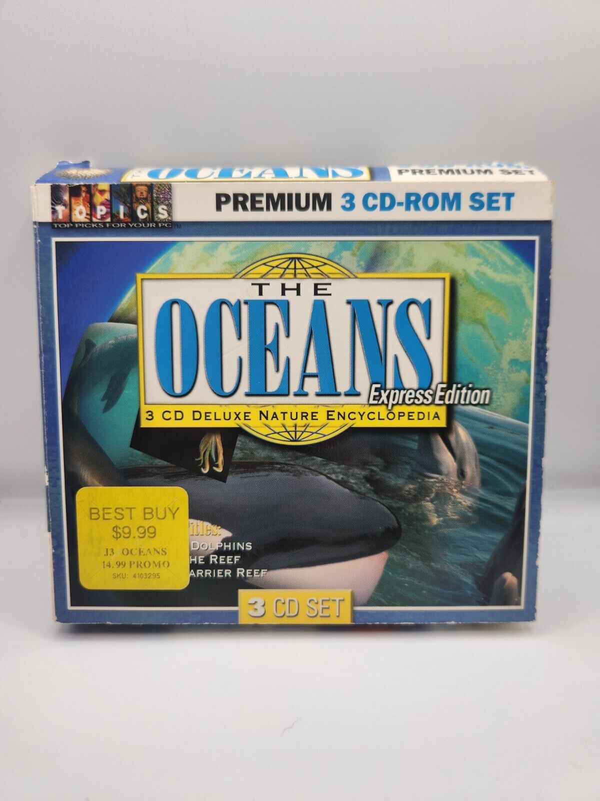 The Oceans Express Edition PC CD ROM 3 CD Set 2001