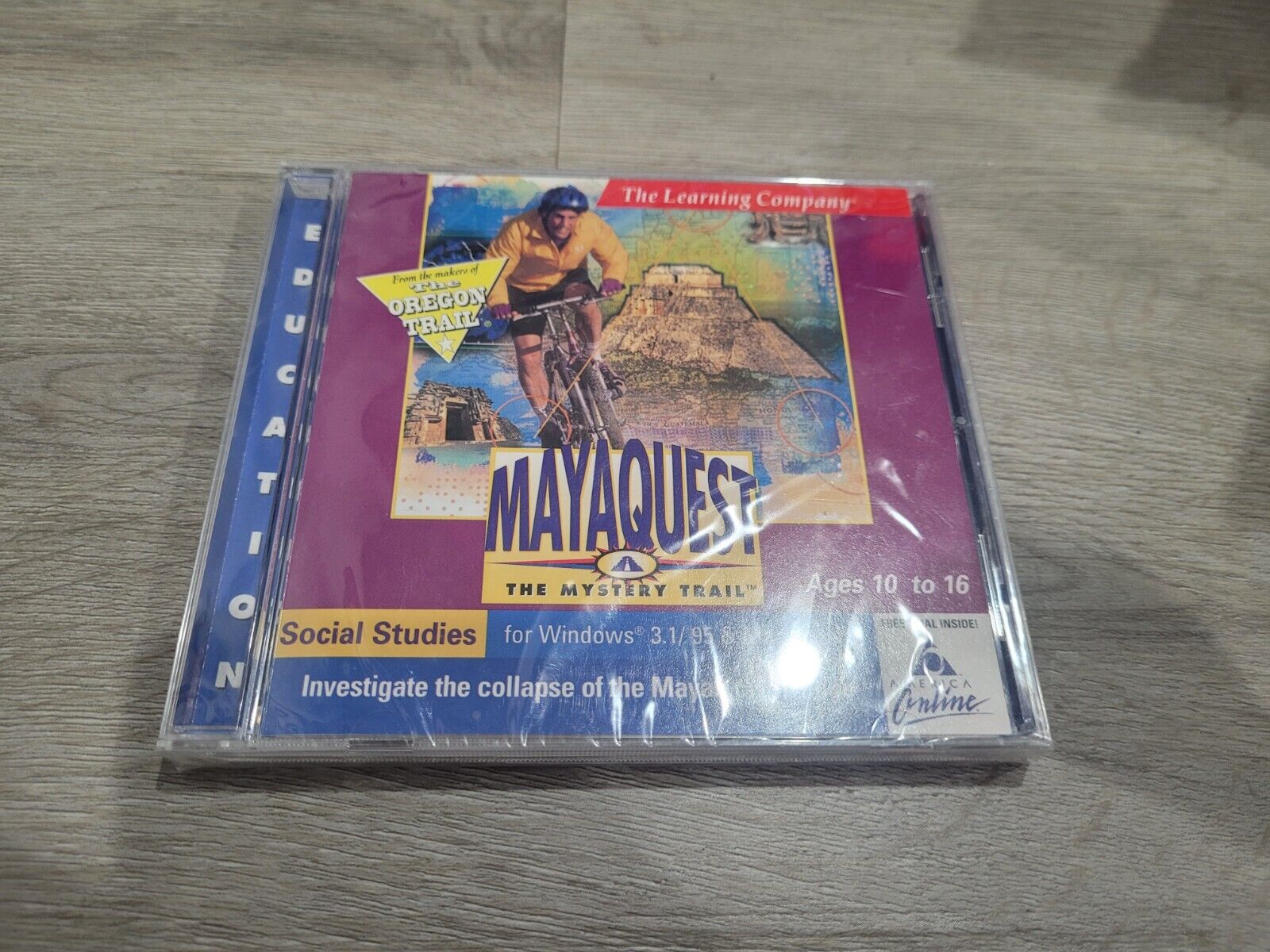 RARE-Vintage SEALED MayaQuest: The Mystery Trail PC 1997 Mayan Civilization 