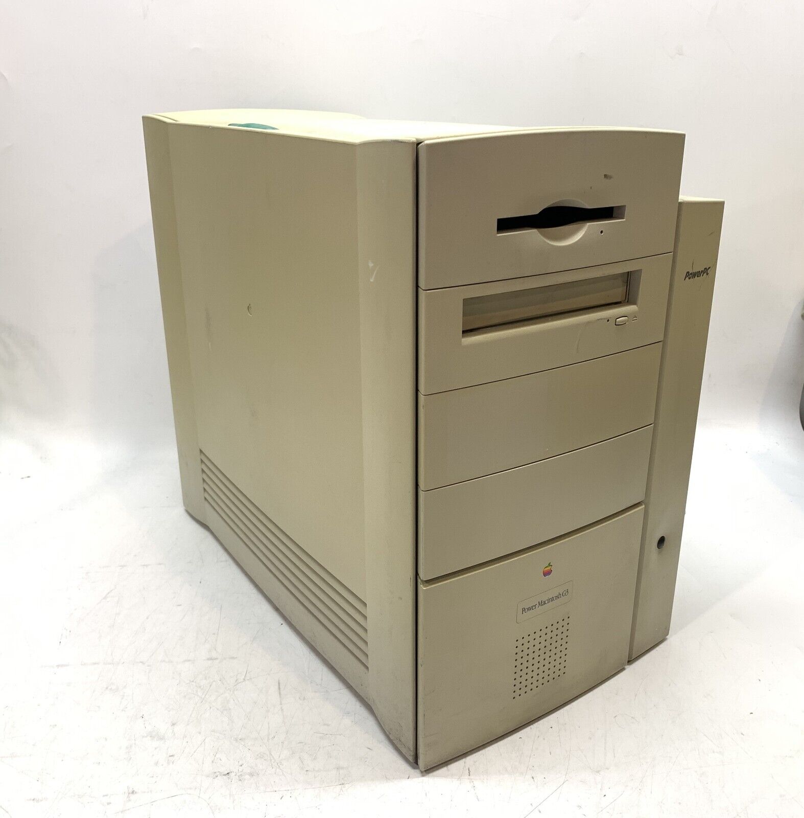 Vintage Apple Power Macintosh G3 300MHz 384MB RAM M4405 - Power, Green Screen