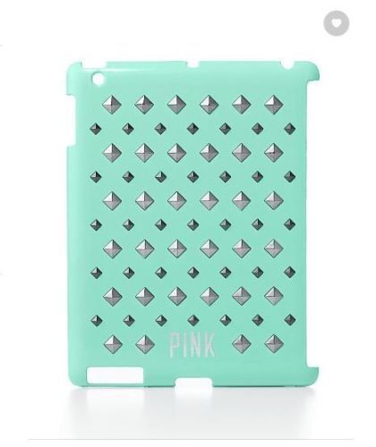 Victorias Secret Pink Studded Bling Case Cover Shell For iPad 3 NWT