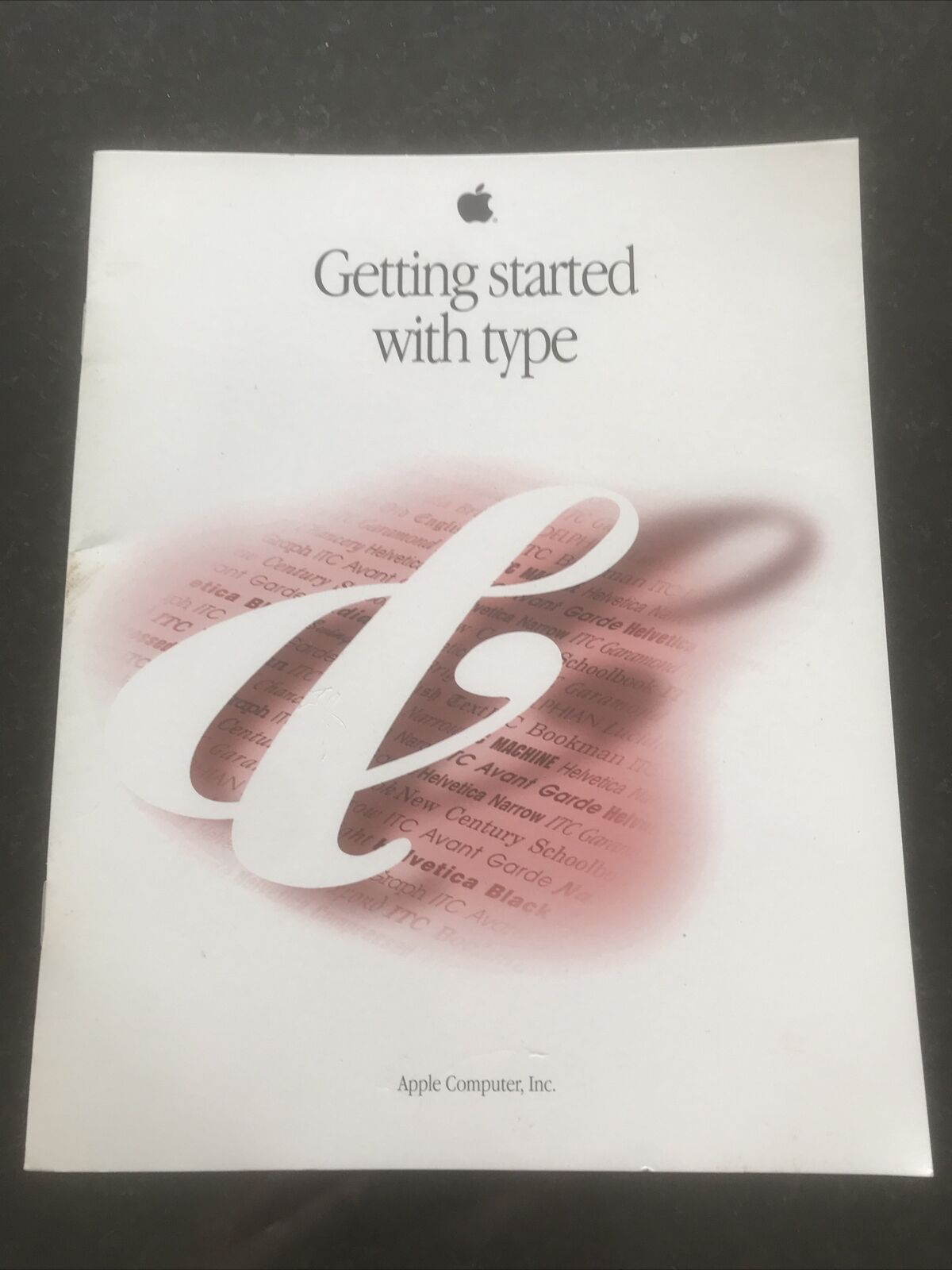 Apple Getting started with Type