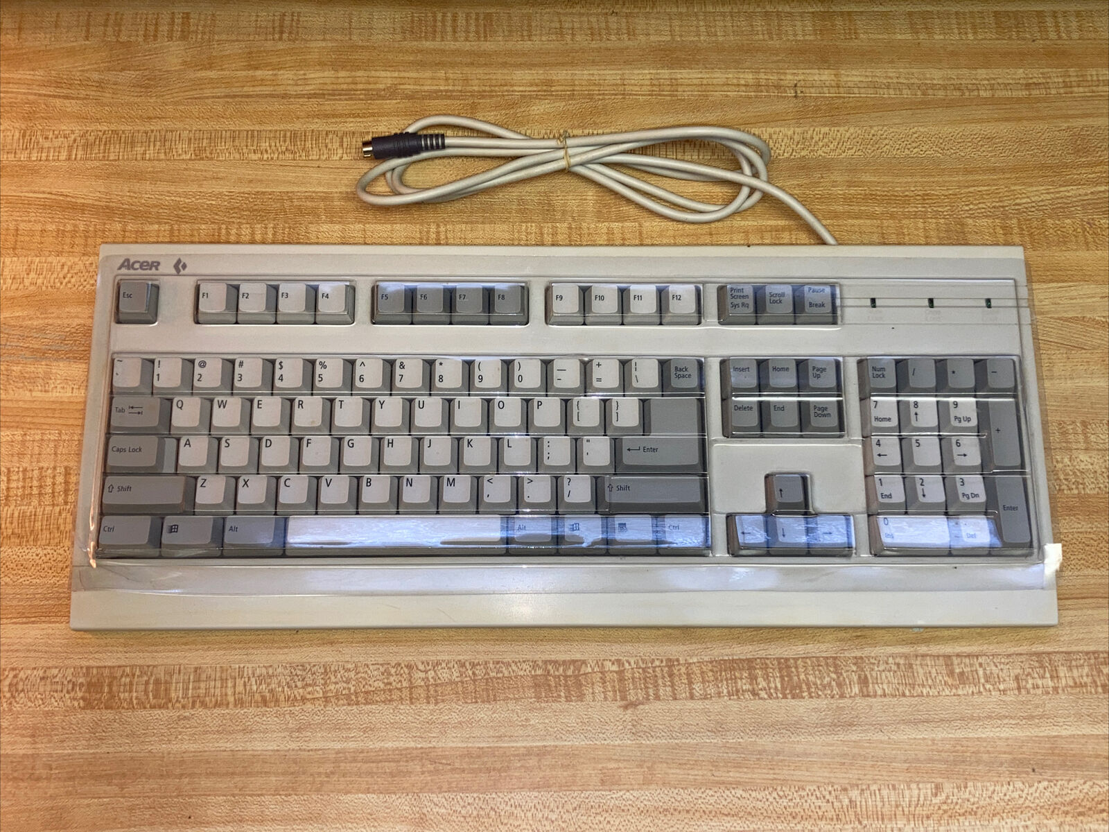 Acer Peripherals 6511-KW Vintage keyboard 41/S JVPKBS-WIN Rare
