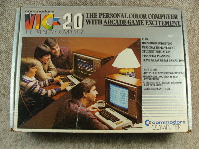 Commodore Vic 20 Original Box -Vintage Computer Early SN 595660 - AS-IS - Retro