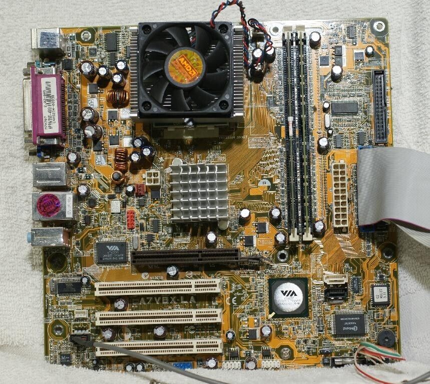 Asus A7V8X-LA,KELUT, Socket 462 (A) motherboard, XP3000+Barton, 2gb RAM, EXC+