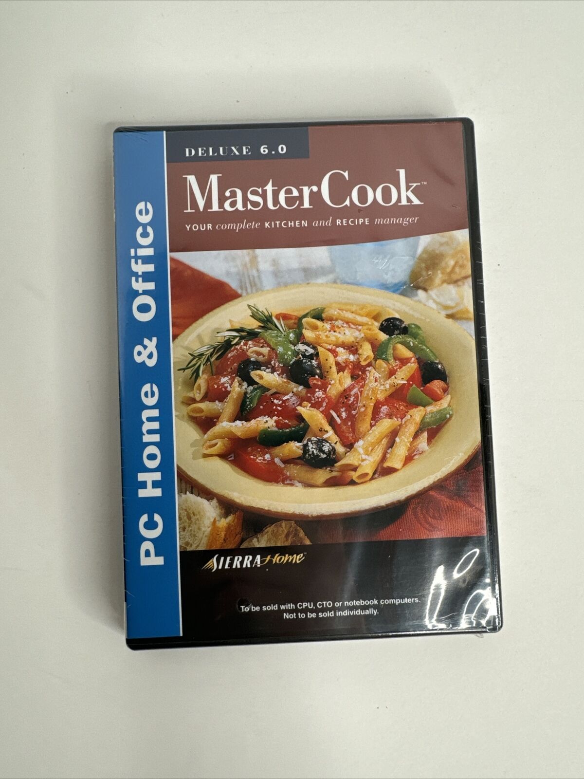 MasterCook Deluxe 6.0 (Windows PC, 2001) Cooking Recipe Manager & Teacher - New