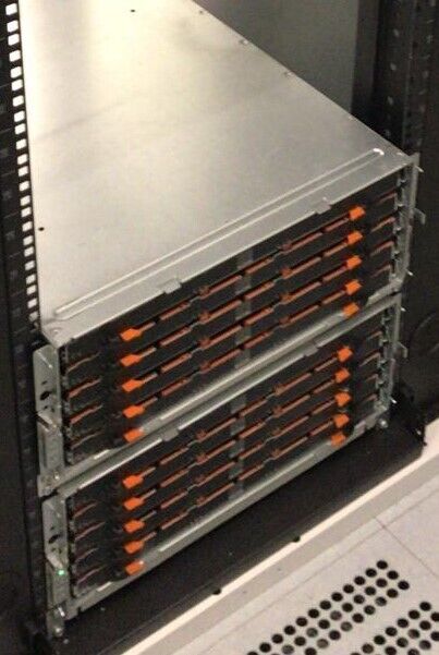 Dell PowerVault MD3860i iSCSI SAN Array with drive trays