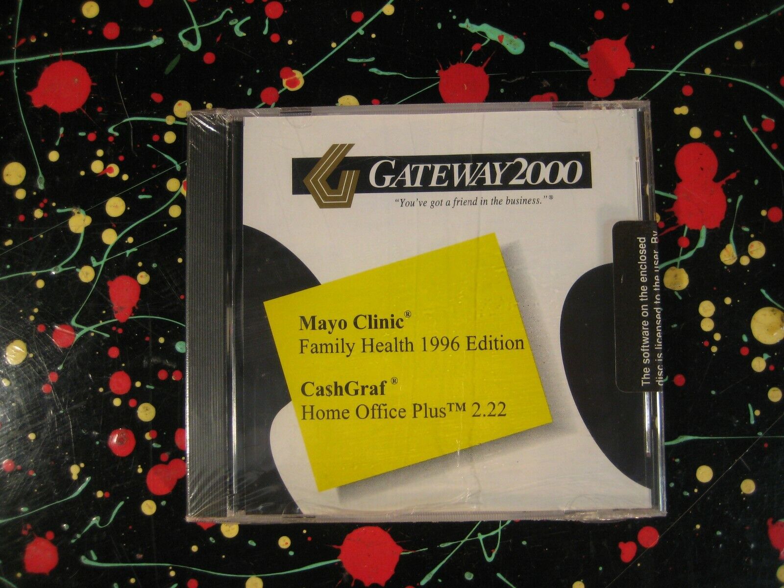 Gateway2000 Mayo Clinic Health 1996 / Ca$hGraf Office Win 3.1 PC CDROM Software