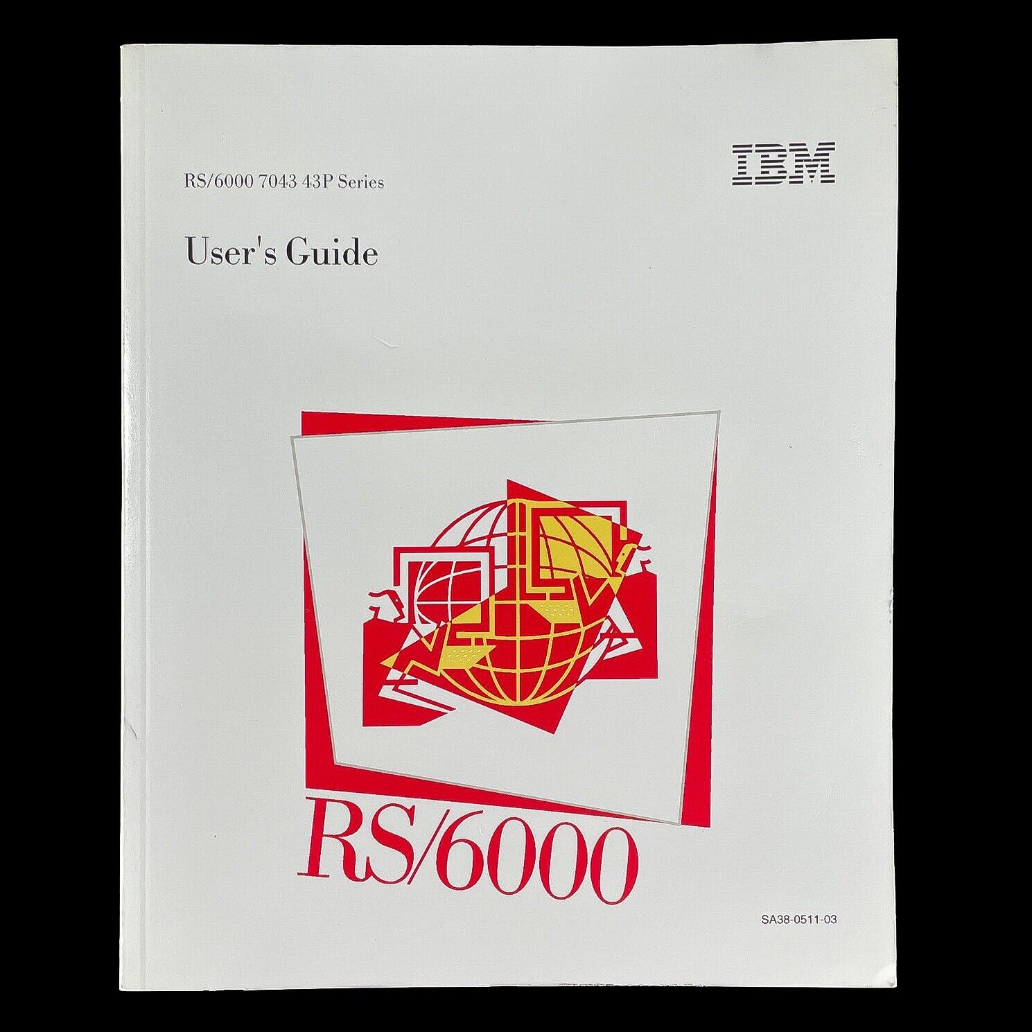 IBM RS/6000 7043 43P Series Paperback User Guide Manual - USED 08L0663 1998