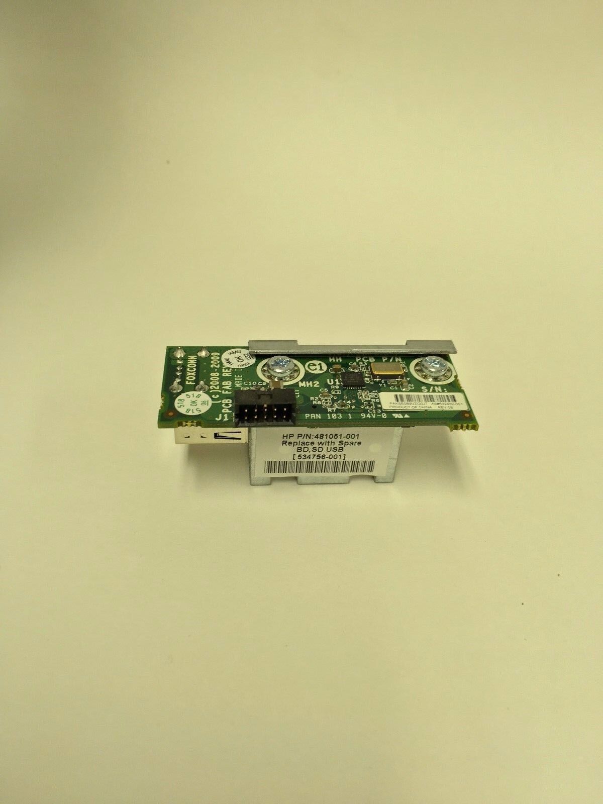 HP SD Card Modul for HP ProLiant BL490c G6 / G7 481051-001 534756-001 532432-001