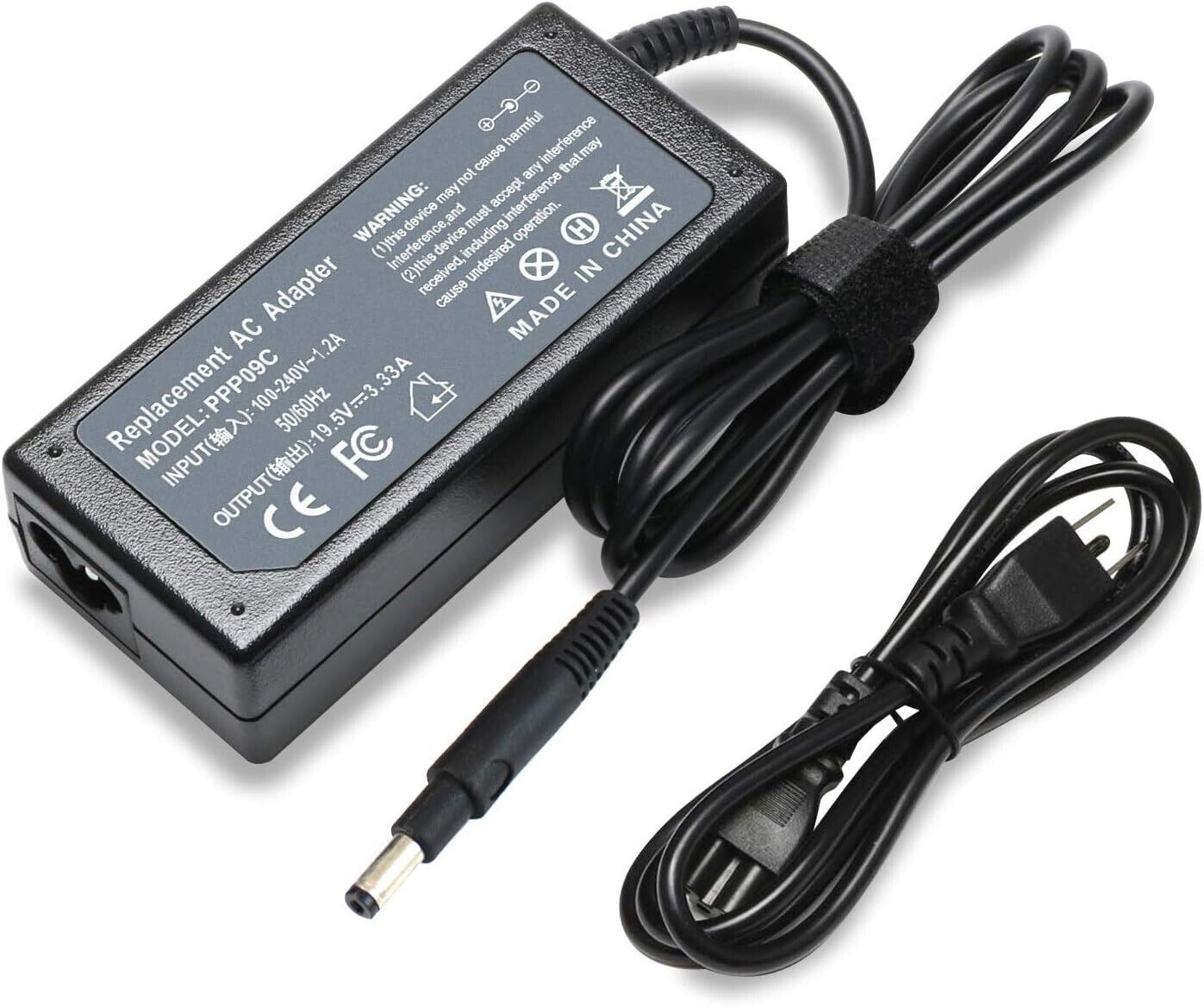 19.5V 3.33A 65W Charger Compatible with HP Pavilion TouchSmart Sleekbook Envy 4
