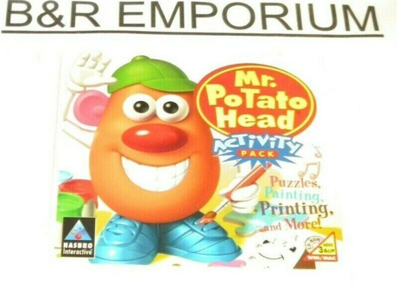 Mr. Potato Head Activity Pack (1997 Hasbro Interactive 99007) - Used CD-ROM