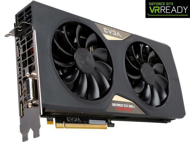 EVGA GeForce GTX 980 Ti CLASSIFIED GAMING ACX 2.0+ 06G-P4-4998-KR (6GB GPU)