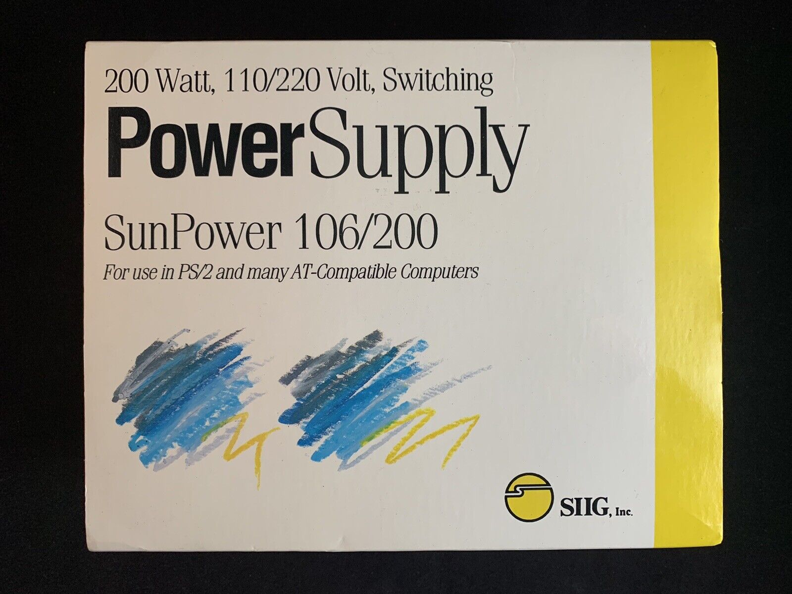 SunPower 106/200 - 200 Watt 110/220 Volt Switching Power Supply by SIIG Inc.