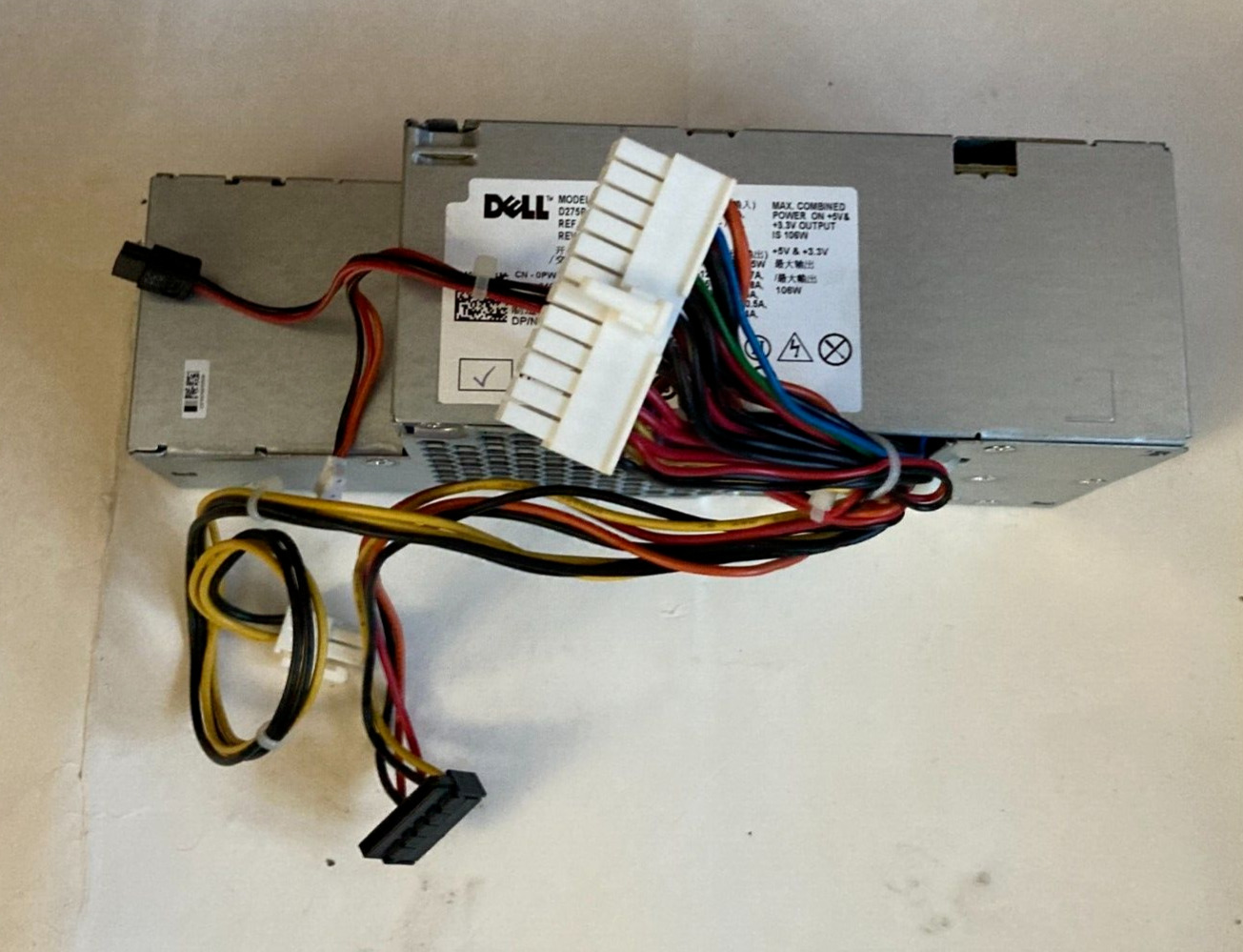 Dell 0PW124 275W Power Supply D275P-00