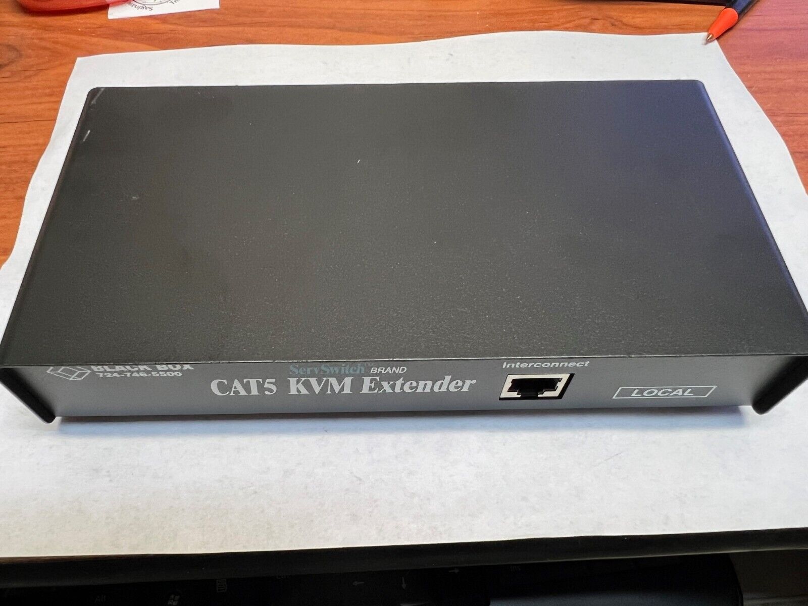 CAT5 KVM Extender Black Box Serve Switch  ACU1001A (Local)