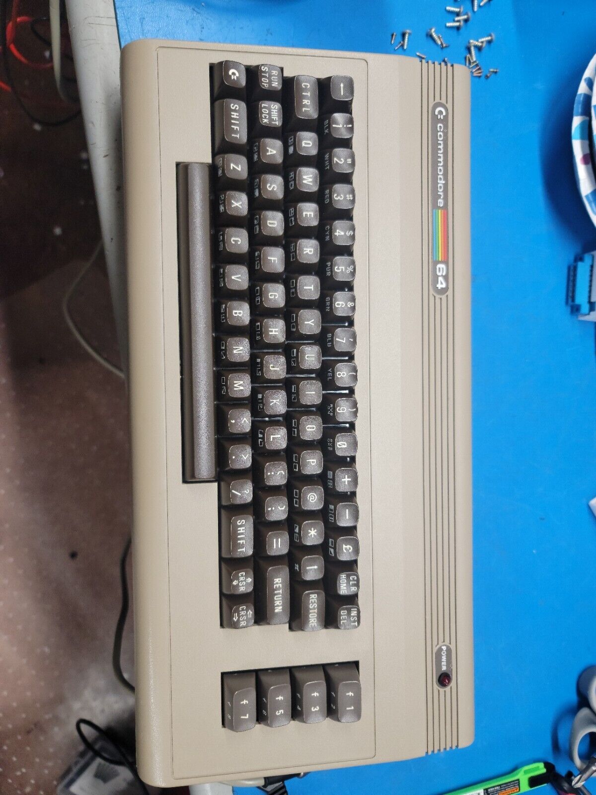 Commodore 64 With All Genuine Custom Chips