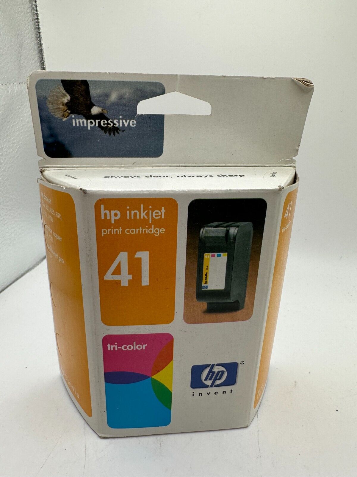 Genuine HP 41 Ink Cartridge Tri-Color - 51641A For 820 850 855 870 - EXP 2003