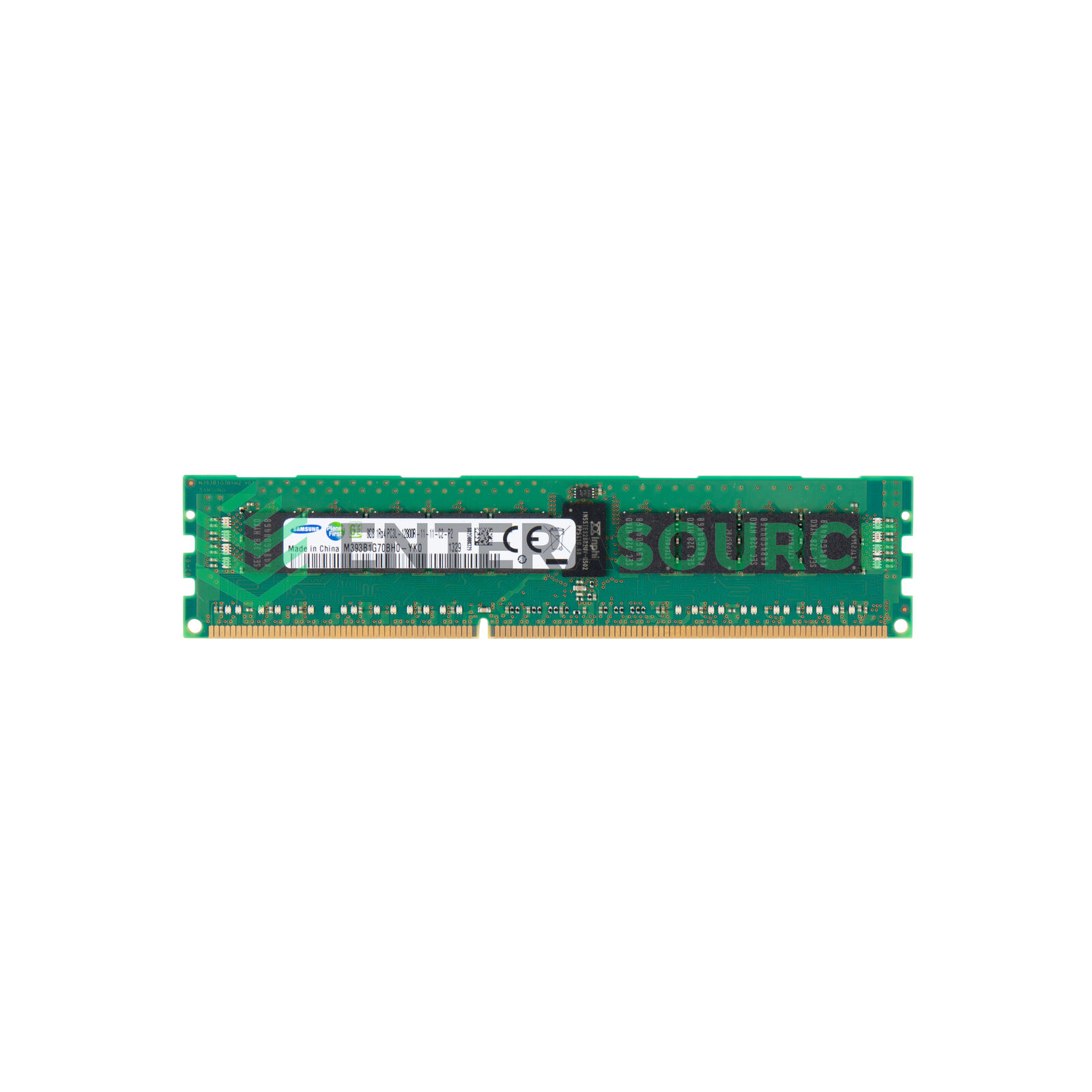 Samsung M393B1G70BH0-YK0 8GB DDR3L-1600 PC3L-12800R 1Rx4 Server Memory Module