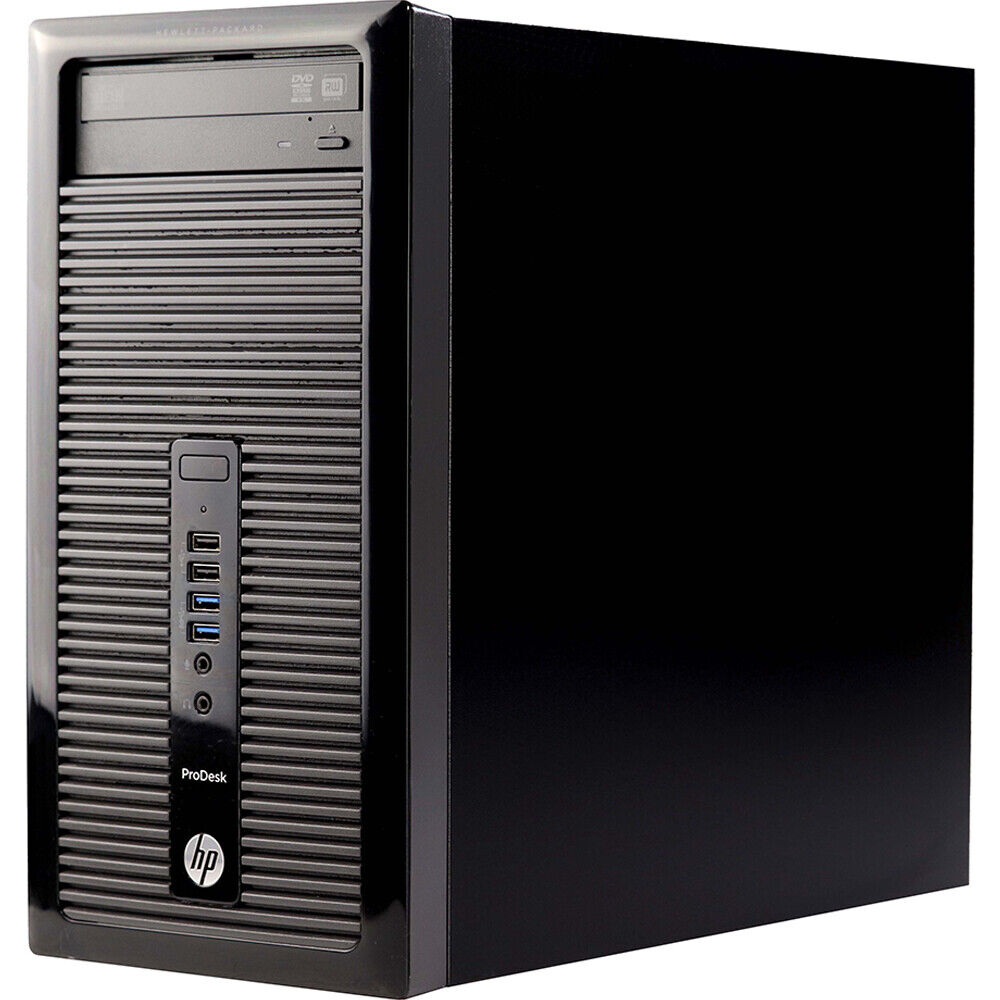 HP Desktop i5 Computer PC Tower 16GB RAM 500GB HDD Windows 10 Wi-Fi DVD/RW