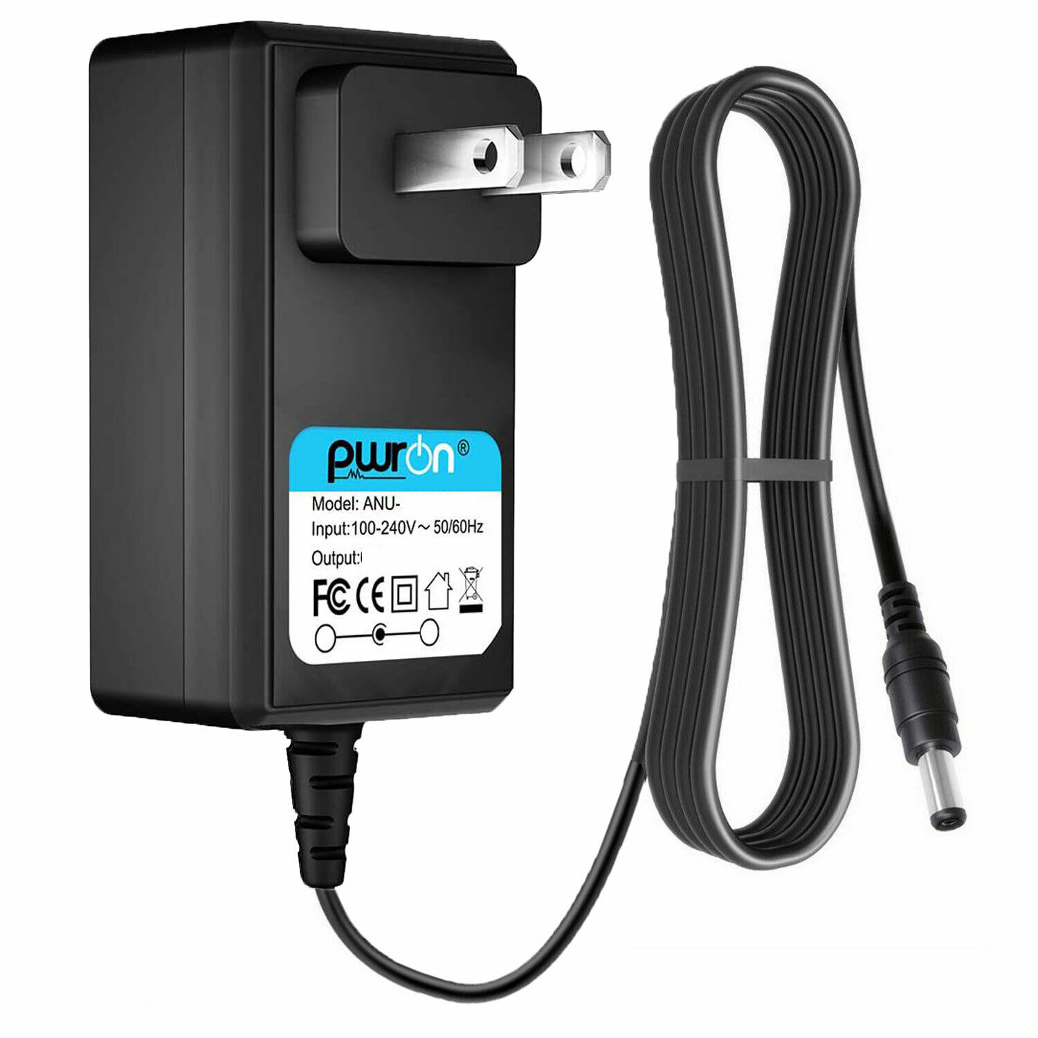 PwrON DC Adapter Charger for Nextbook Flexx 10 10.1\