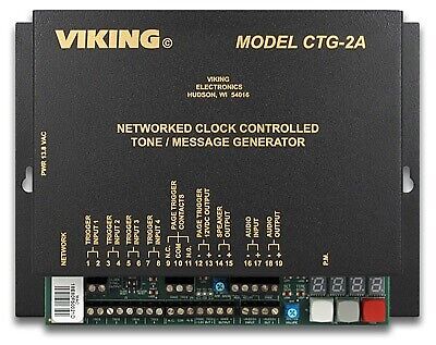 New Viking CTG-2A Network Clock Controlled Tone Generator
