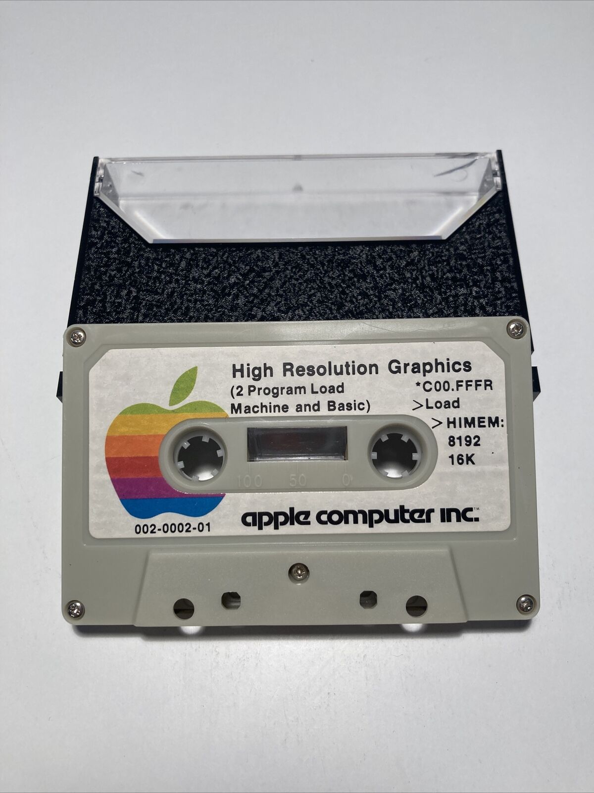 High Resolution Graphics Cassette for Apple Computers BASIC 1978 002-0002-01