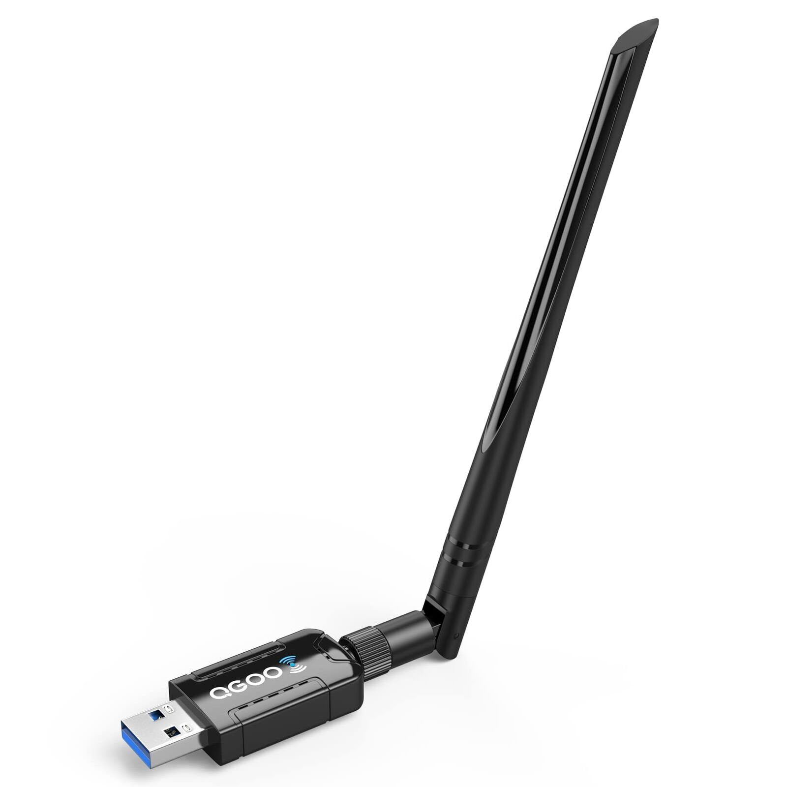 WiFi Adapter for PC, QGOO 1200Mbps USB 3.0 Wireless Network WiFi Dongle with 5dB