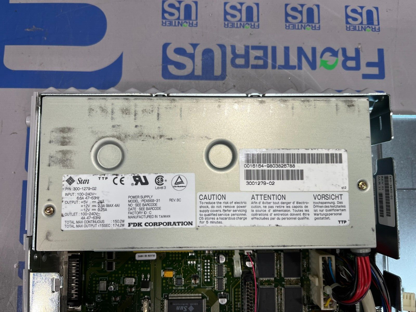 Sun 300-1279  150W AC Power Supply for SUN SPARCstation 5 & 20