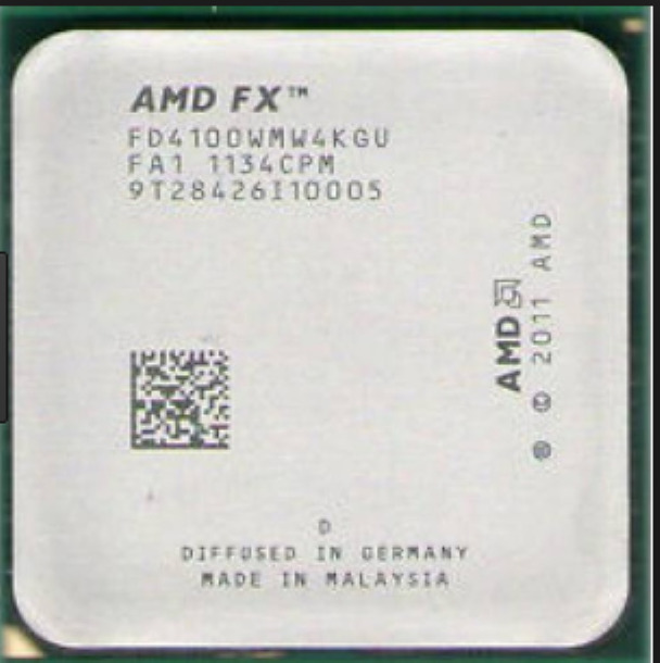 AMD CPU FX Series FX-4100 Quad Core CPU 3.6GHz Socket AM3+ 
