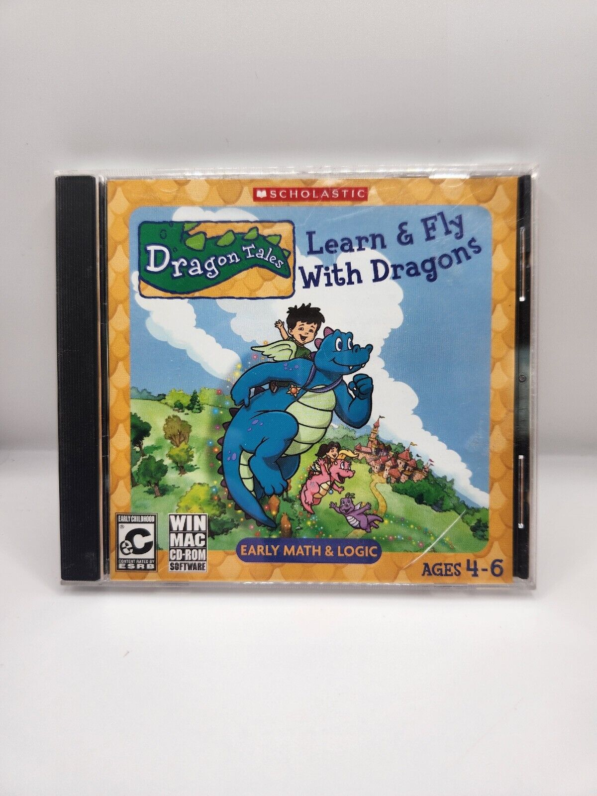Ages 4-6 DRAGON TALES Math Logic Learn & Fly Kids Children Educational Win XP ME