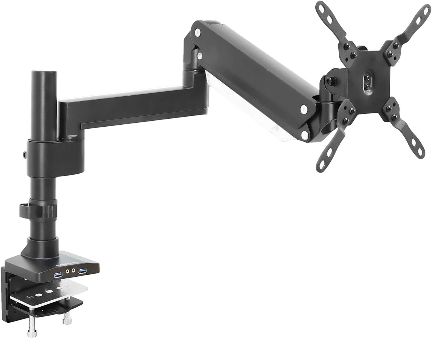 Mount-It Ultra Wide Single Monitor Desk Mount for Monitors up to 35in +35lb