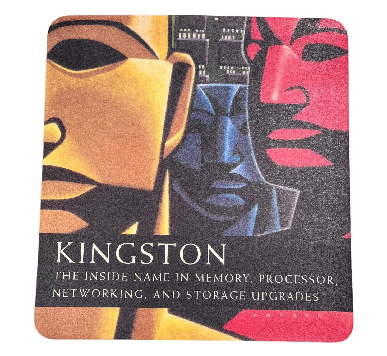 Vintage Computing KINGSTON Mousepad 90s NOS Early Rare