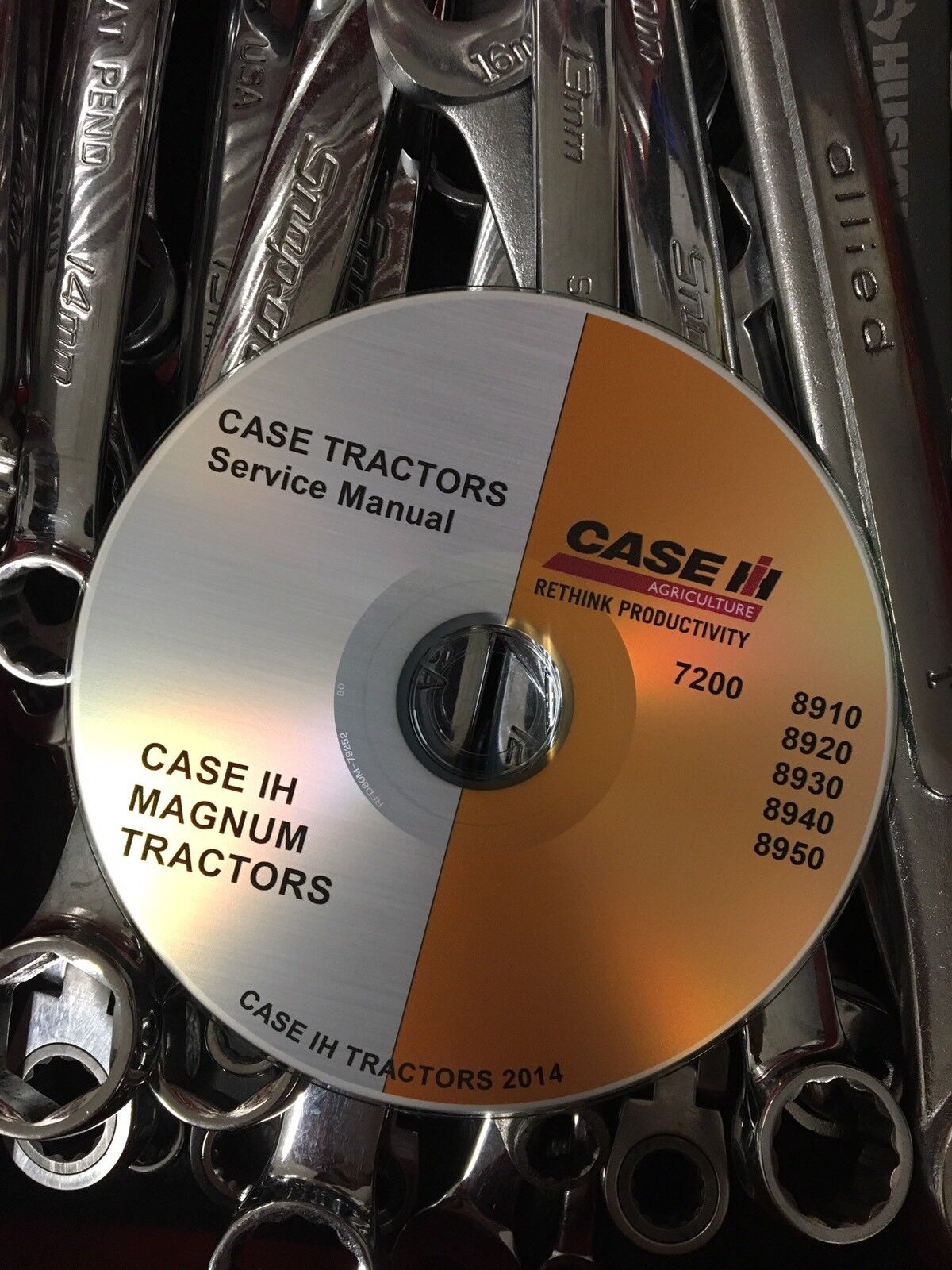 BEST CASE 7210 7220 7230 7240 Magnum Tractor Service Repair Manual CD 7-67882