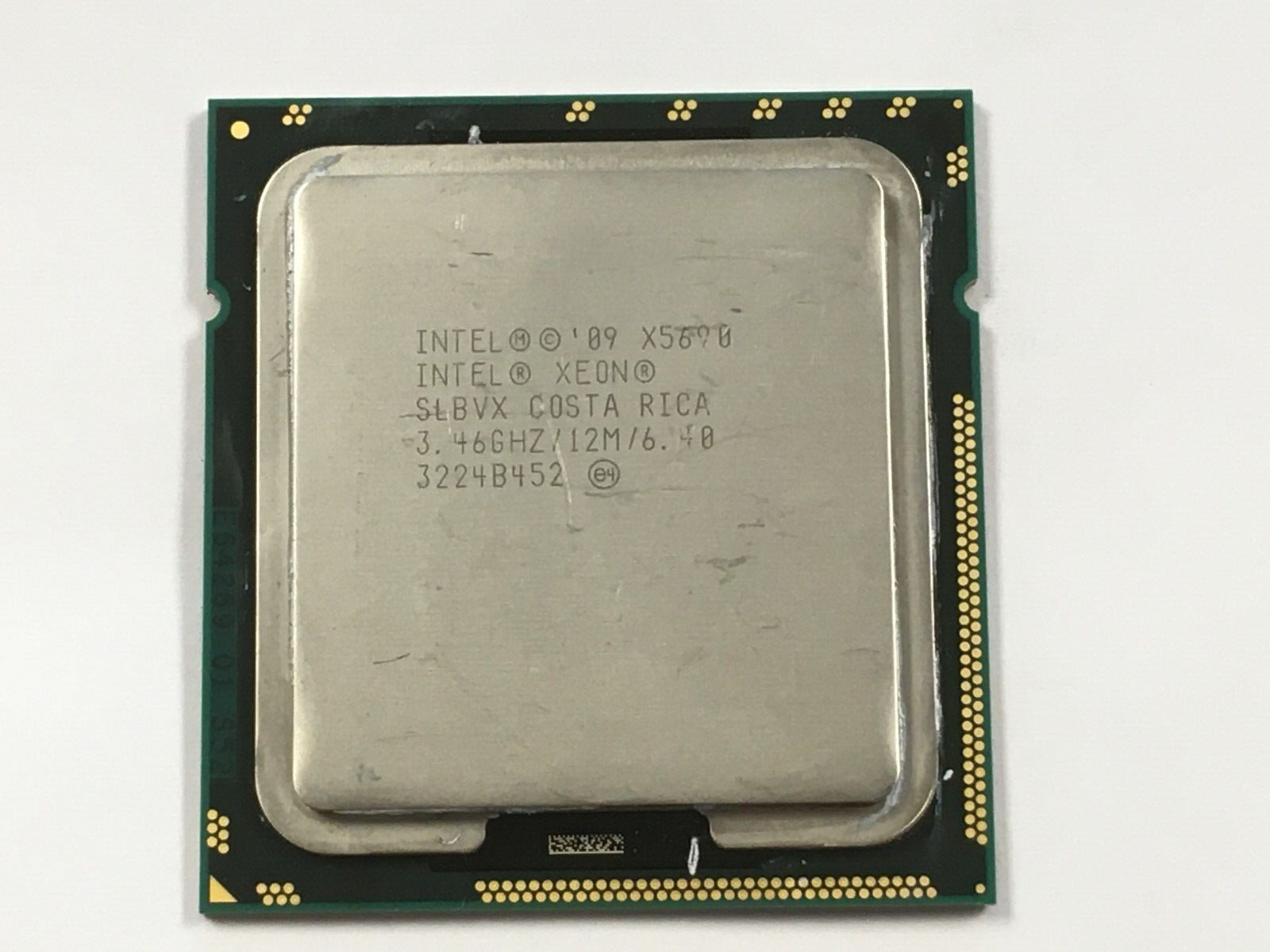 Intel Xeon X5690 / SLBVX  3.46GHz 12MB 6-Core CPU  LGA1366