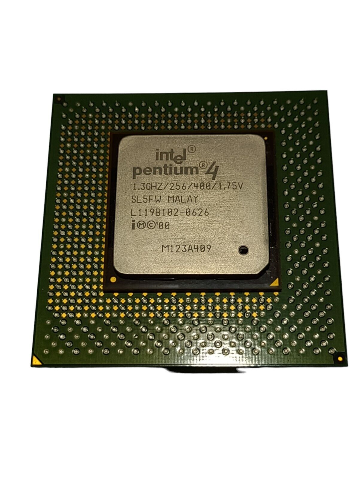 VINTAGE Intel pentium 4 Processor 1.3 256 400 1.75v  SL5FW