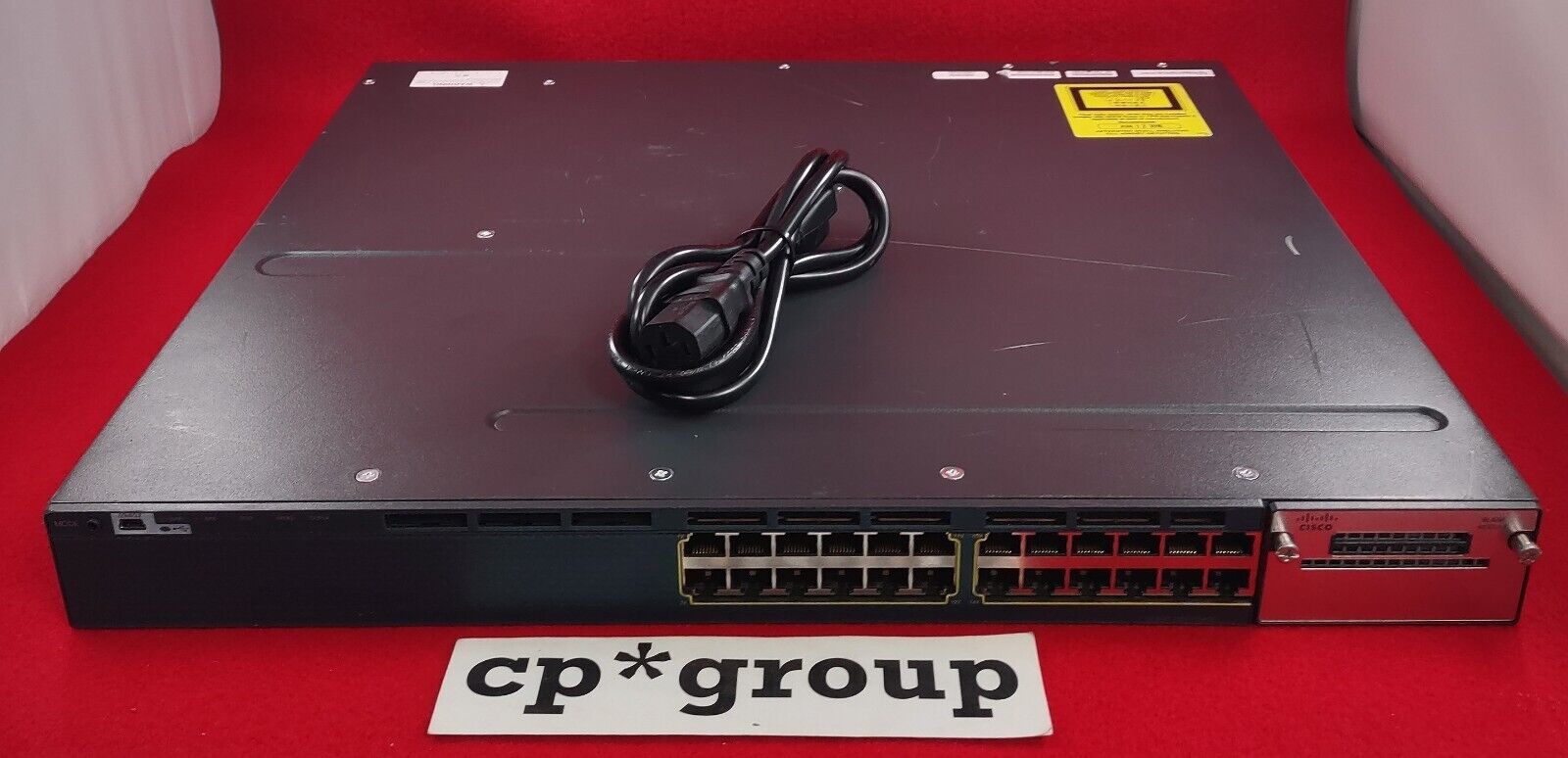 Cisco Catalyst 3560X 24-Port GbE Layer 2 Managed Network Switch WS-C3560X-24T-S