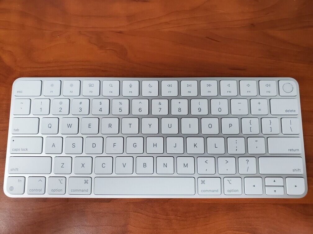 New Apple Magic Keyboard with Touch ID SILVER A2449 for M1 iMac Macs no cables