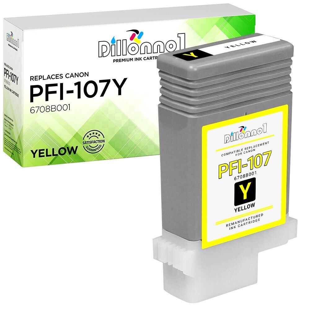 Canon PFI-107 Yellow for imagePROGRAF IPF 670 680 685 770 780 785