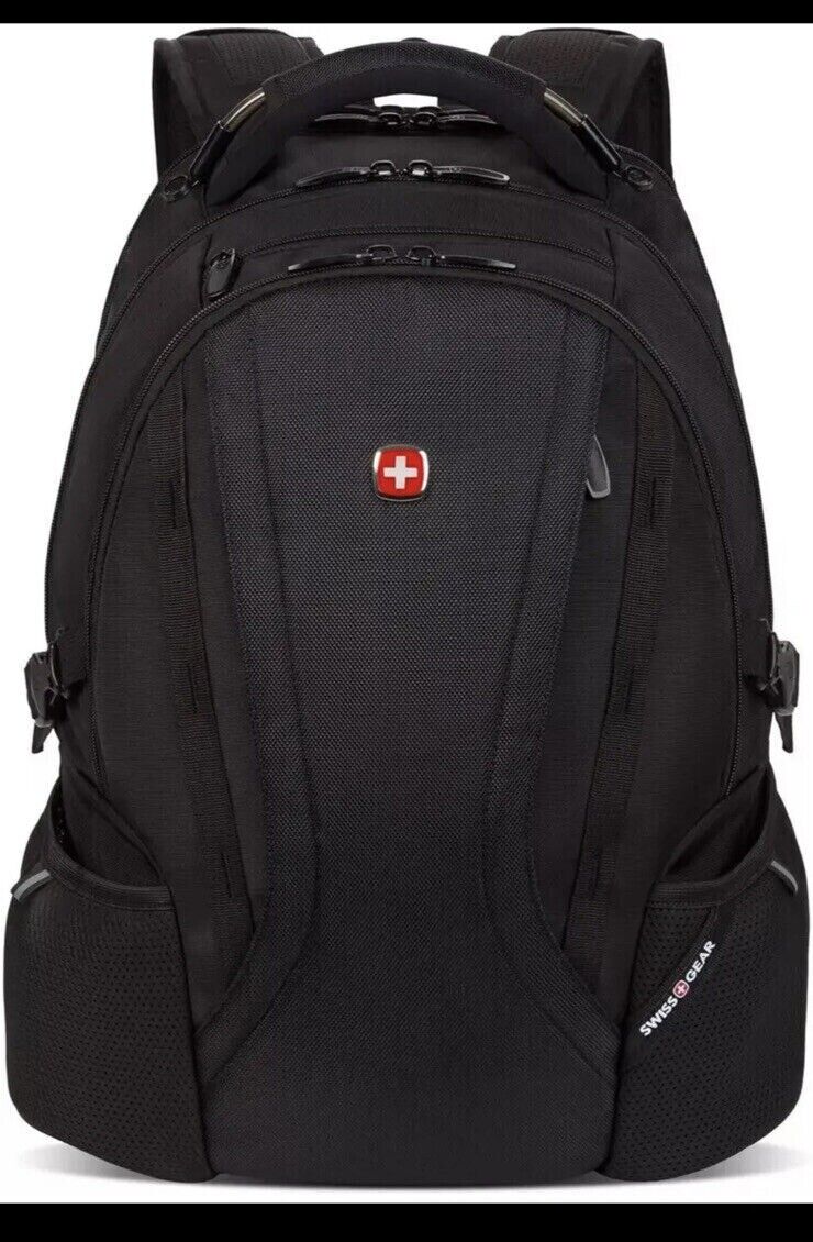 NEW Swiss Gear 3760 ScanSmart TSA Laptop Friendly All-in-One Backpack -   BLACK