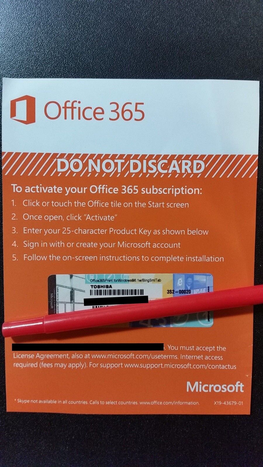 Microsoft Office 365 Personal 1 Year Subscription of Latest MS OFFICE +1TB CLOUD