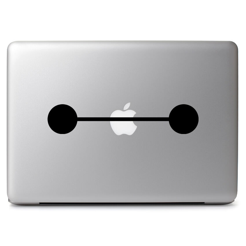 Big Hero 6 Cute Baymax Eyes for Macbook Air/Pro Laptop Vinyl Decal Sticker