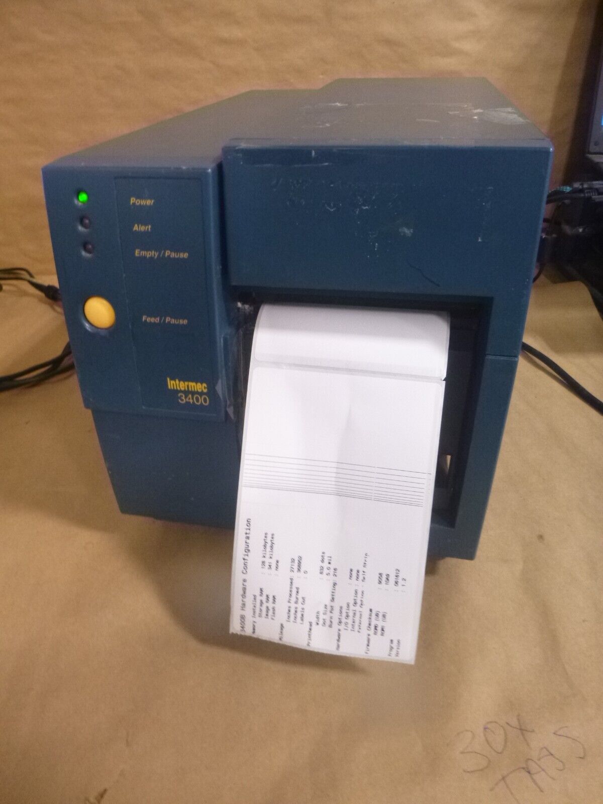 Intermec 3400 Direct Thermal Sticker Label Barcode Printer for Retail & Grocery
