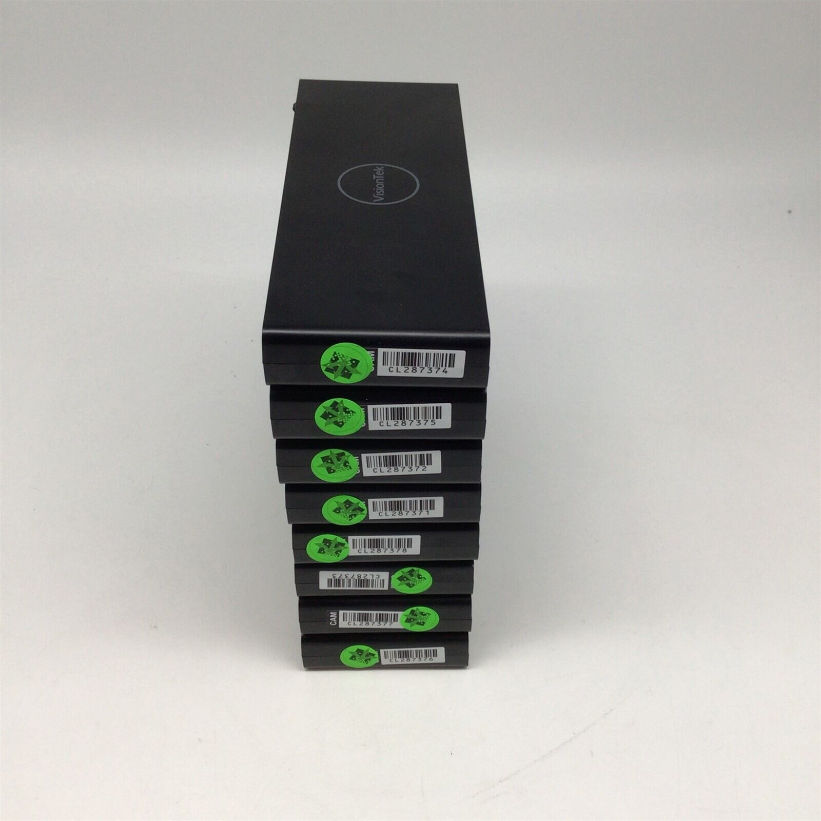 Lot of 8 VisionTek 901005 Universal Dual 4K USB 3.0/USB-C Docking Stations