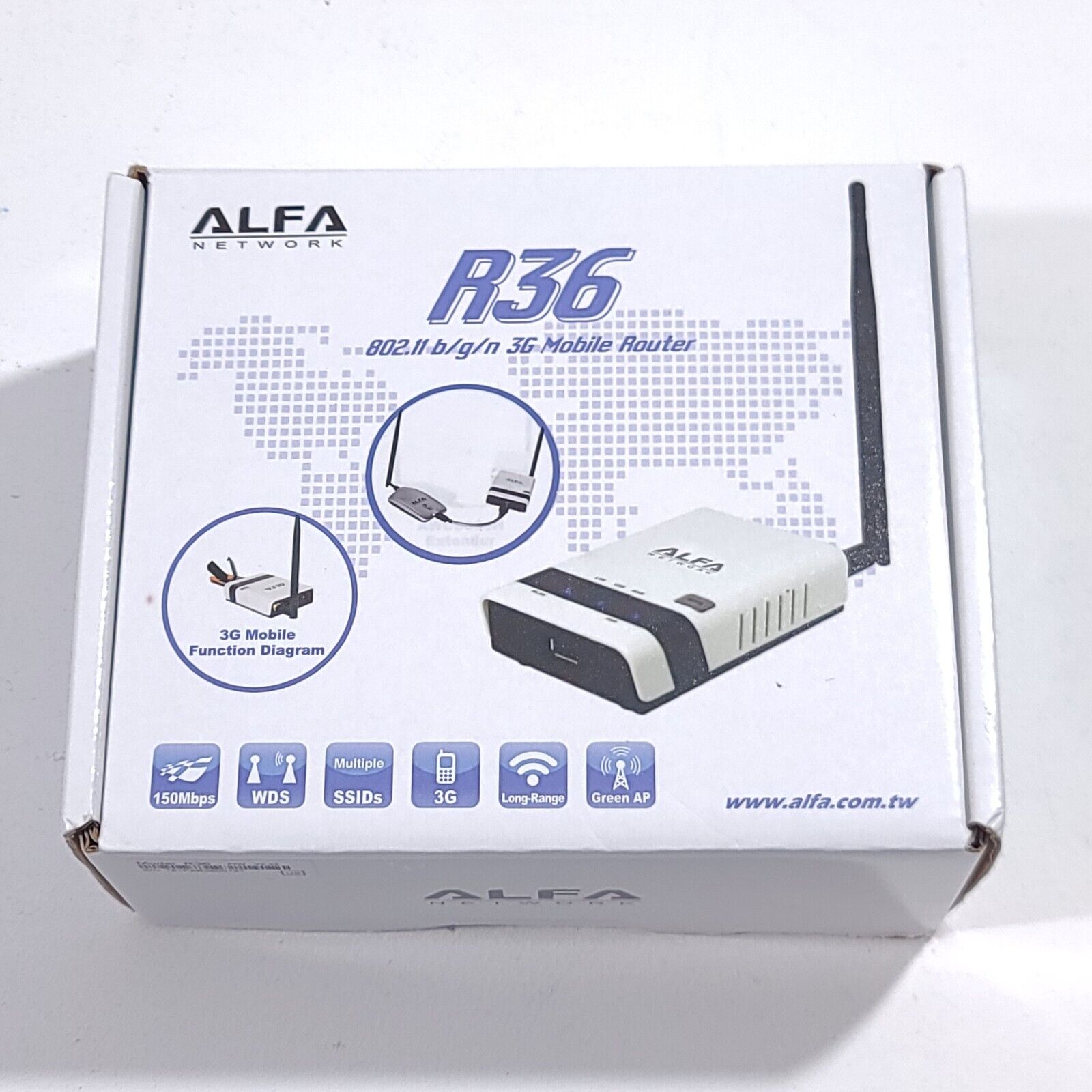 ALFA Network R36 802.11 b/g/n 3G Mobile Router