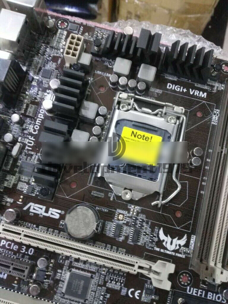 1PC USED ASUS VANGUARD B85 Mainboard Intel B85 LGA1150 DDR3 VGA With I/O